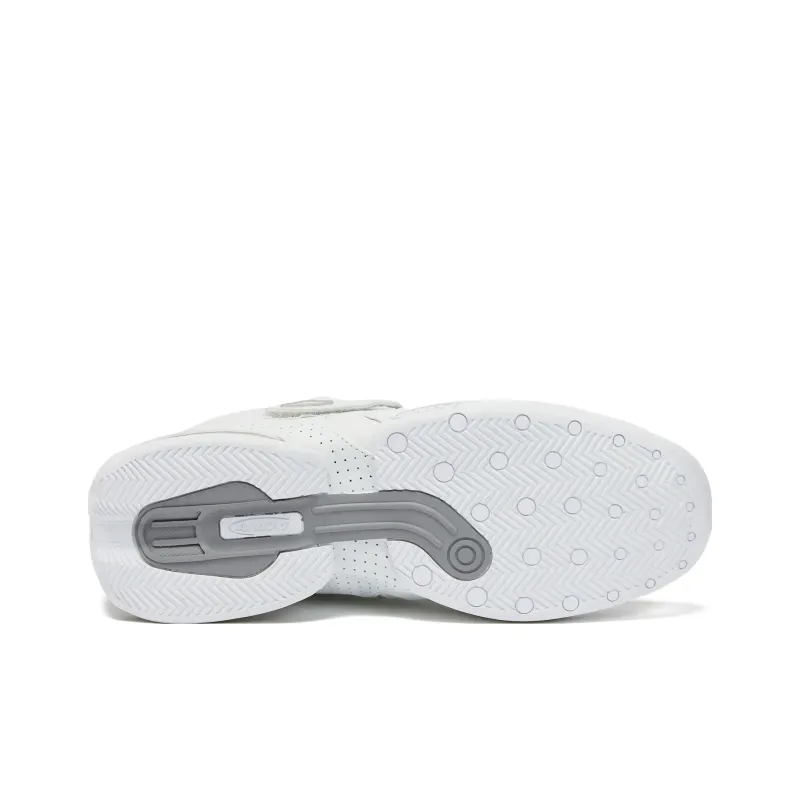 AND1 Chosen One Shock Absorbers With Slip Resistant Features Mid Top Basketball Shoes Men's White-3