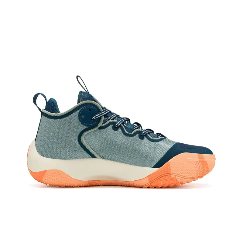 PEAK Star Shift Slip Resistant, Abrasion Resistant, Breathable Mid Top Basketball Shoes Men's Ceramic Green-1