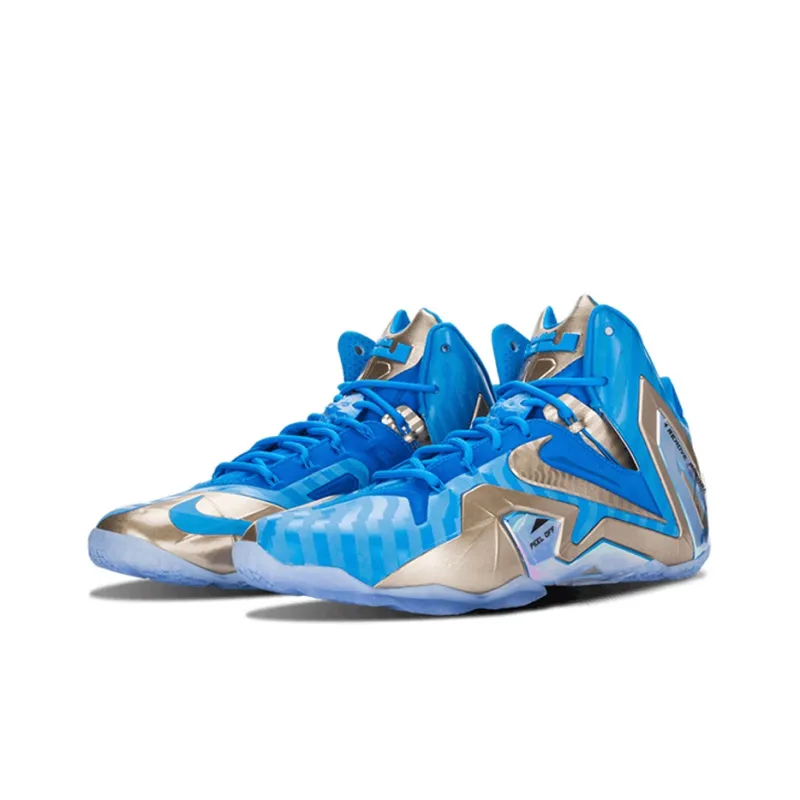 Nike LeBron 11 Elite Maison 3M Blue-1