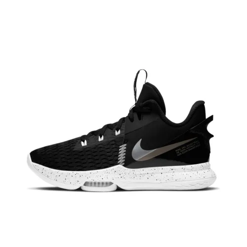 Nike LeBron Witness 5 Black Metallic Silver