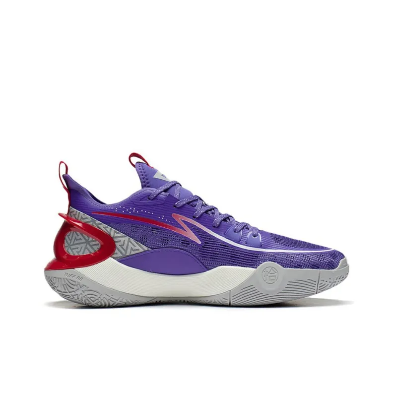 LINING SONIC 10 V2 Basketball Shoes Men Low Top Wealth Purple-1