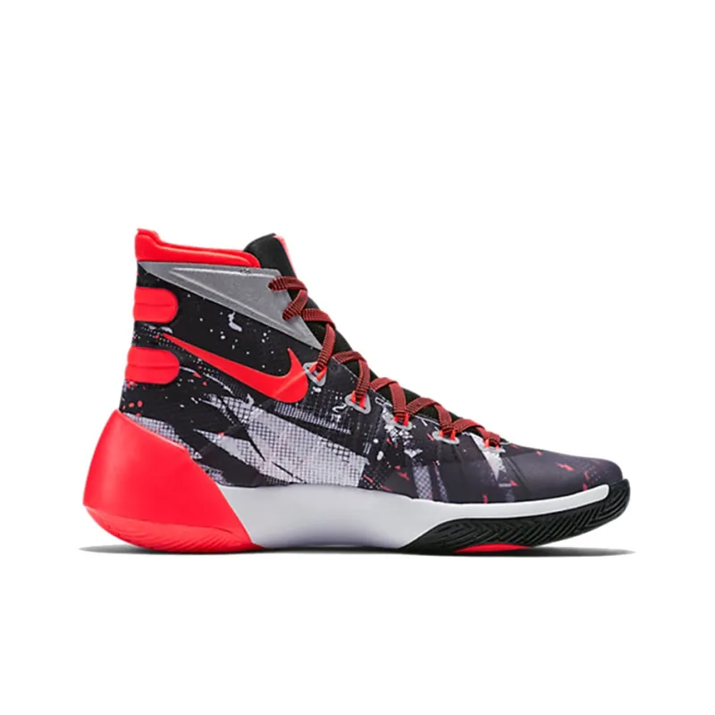 Nike Hyperdunk 2015 White Bright Crimson Black-1