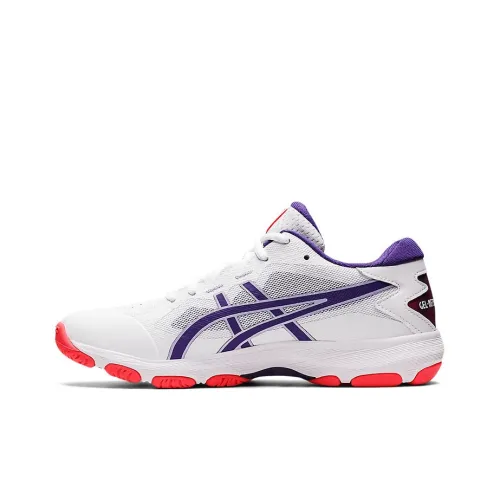 Asics Gel-Netburner Academy 9 Basketball Shoes Women's Low-Top White/Purple