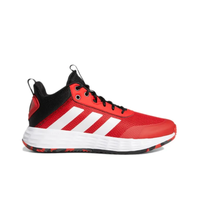 Adidas Ownthegame Vivid Red Cloud White Core Black-1