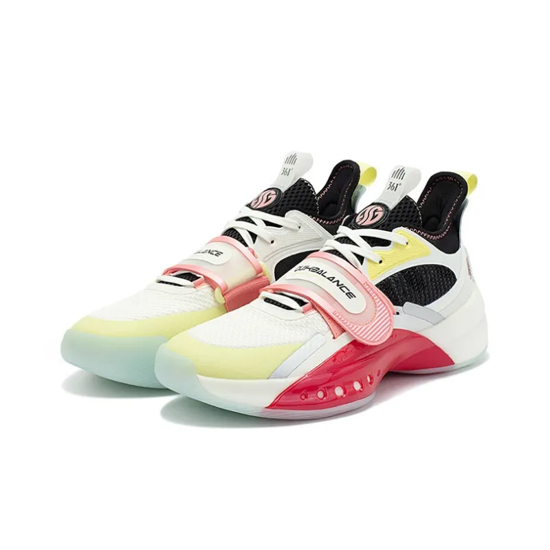 361° Zen 4 Cushioning, Slip Resistant, Abrasion Resistant, Breathable, Coverage, Support Low Top Basketball Shoes Men's-2