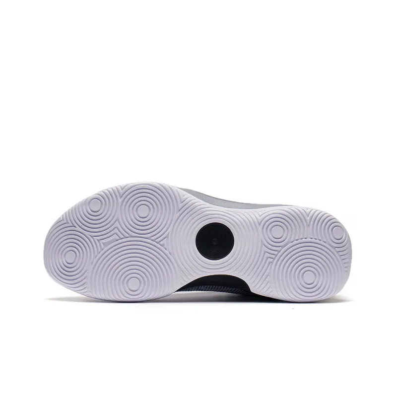 LiNing YuShuai Retro Durable Breathable Low Top LIGHT FOAM;SYNCHRO ADJUST SYSTEM Basketball Shoes White Gray-4