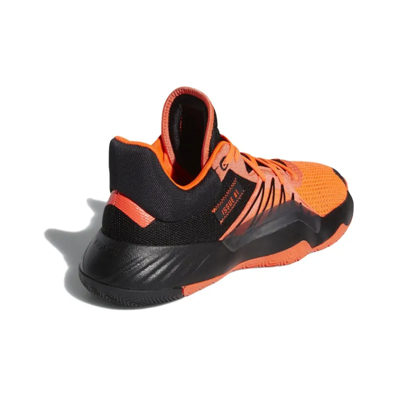 Adidas D.O.N. Issue #1 Core Black Solar Red-3