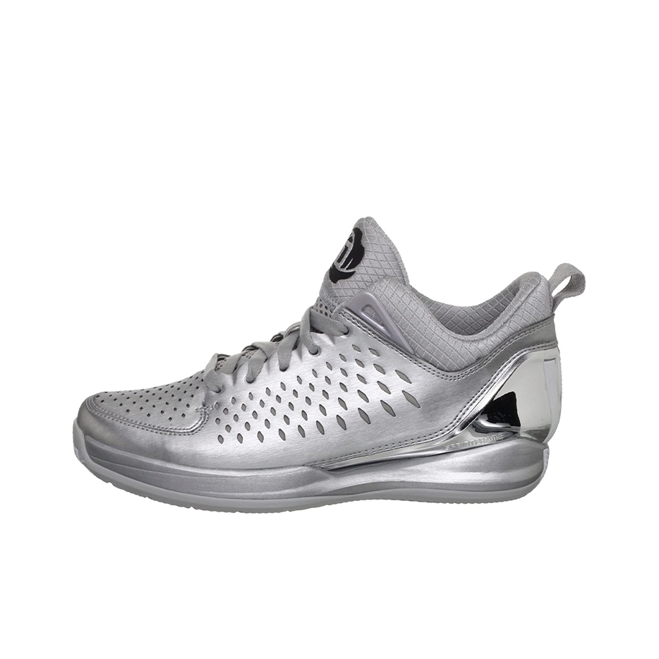 Adidas D Rose 3 Basketball Shoes Men Low Top Silver