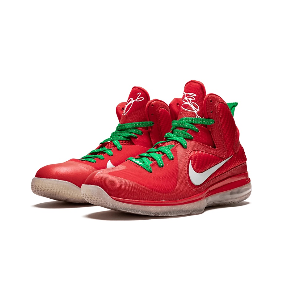 Red lebron 9 on sale