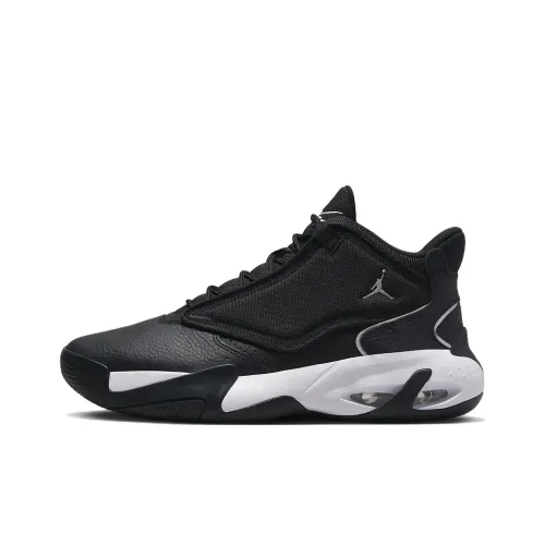 Jordan Max Aura 4 Black Metallic Silver