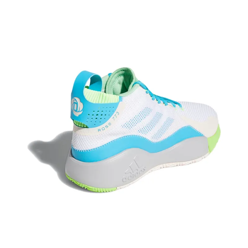Adidas D Rose 773 'White Signal Cyan'-3