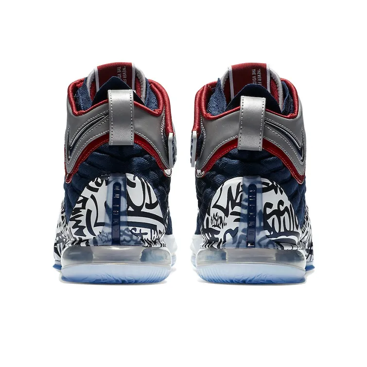 Nike LeBron 17 'LeBron 4 Cold Blue Graffiti'-4