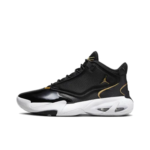 Jordan Max Aura 4 Black Gold