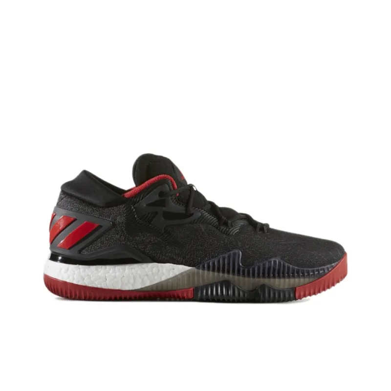 Adidas Crazylight Boost Low 2016 'Core Black Scarlet'-1