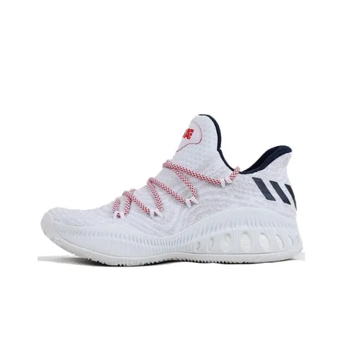 Adidas Crazy Explosive Basketball Shoes Men Low-Top White