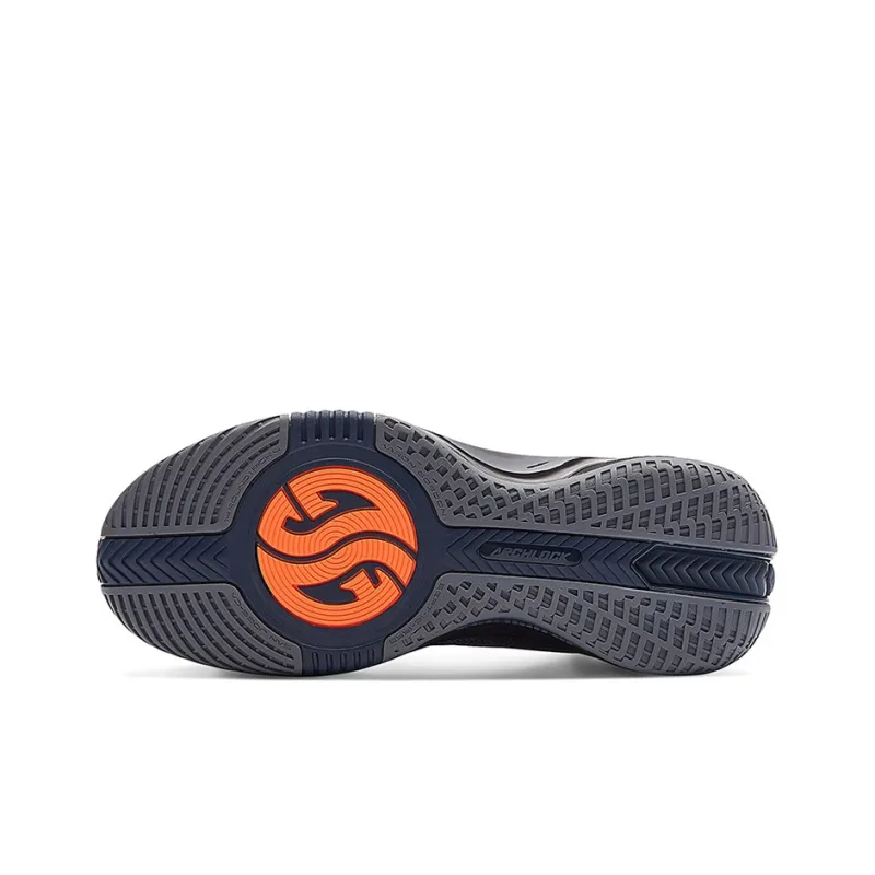 361° Chan 3 MOD Lava Cushioning Anti Slip And Wear Resistant Mid Top Basketball Shoes Men's Gray Black-4
