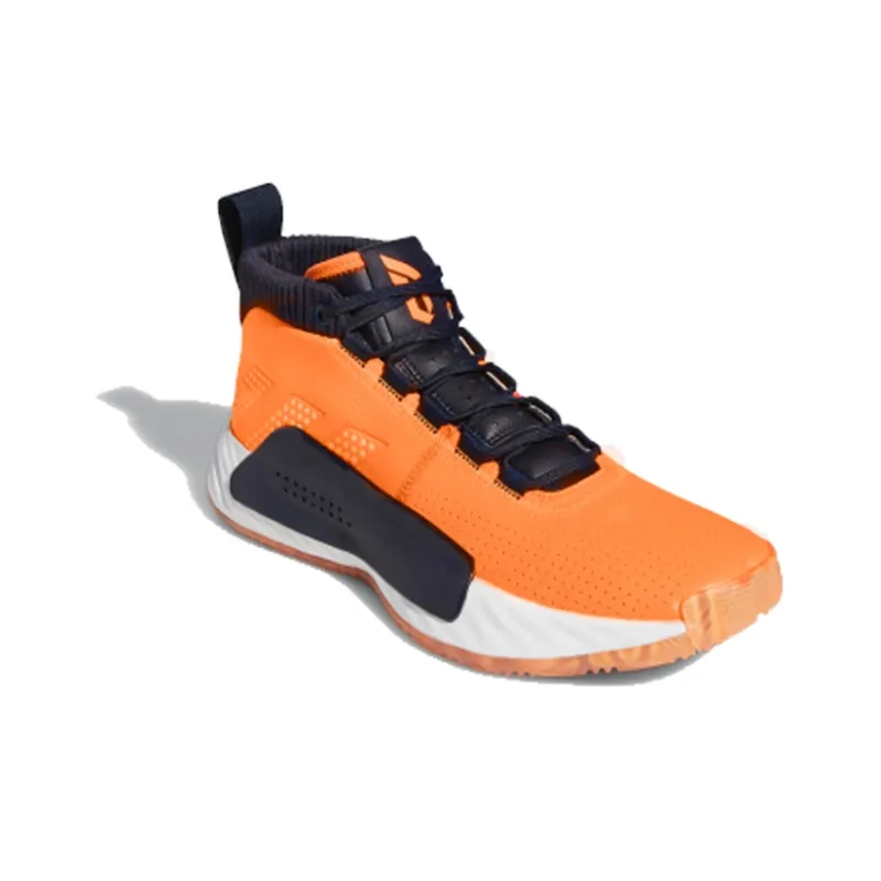 Adidas Dame 5 Flash Orange-2