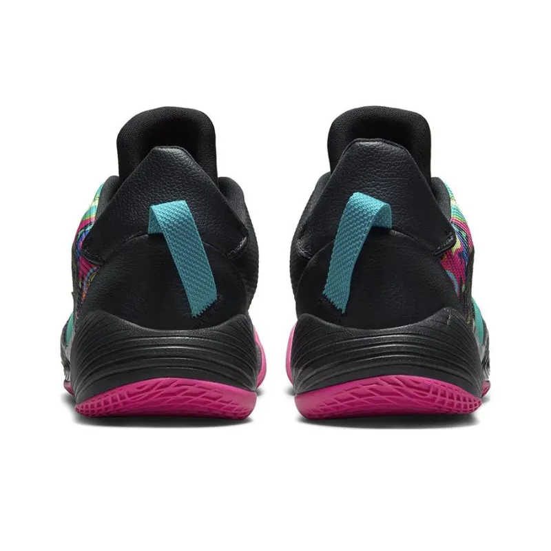 Converse All Star Bb Shift Ox Black Pink Teal-4