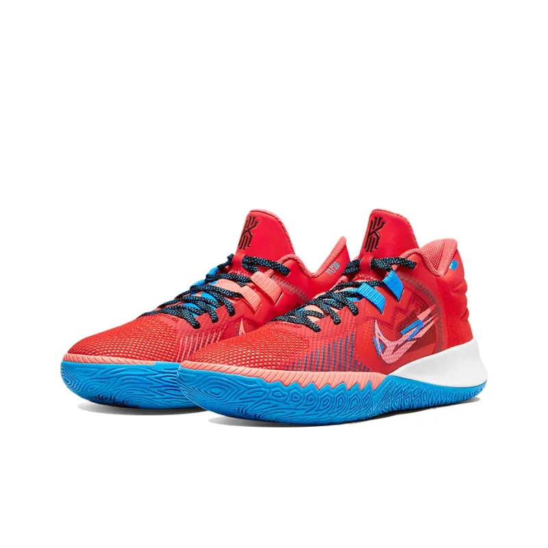 Nike Kyrie Flytrap V Habanero Red Blue Hero-2