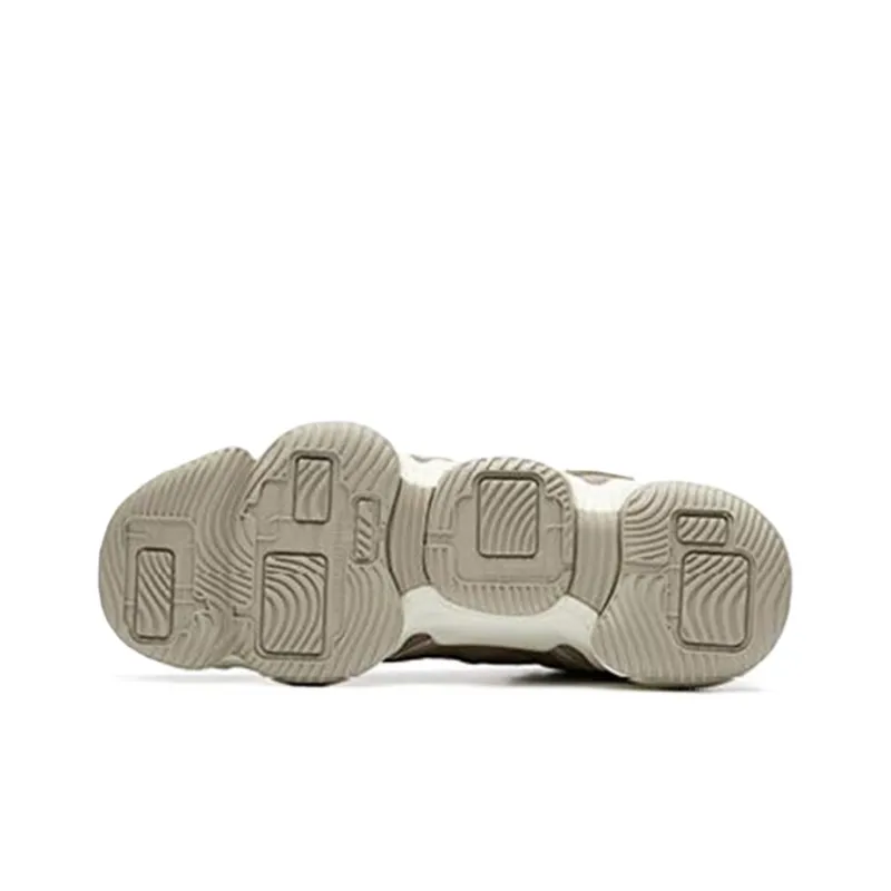 Anta Cushioning, Slip Resistant, And Abrasion Resistant High Top Basketball Shoes Men's Gray-5