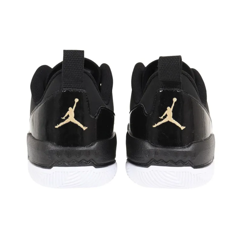 Air Jordan Westbrook One Take 4 'Black White Metallic Gold'-4
