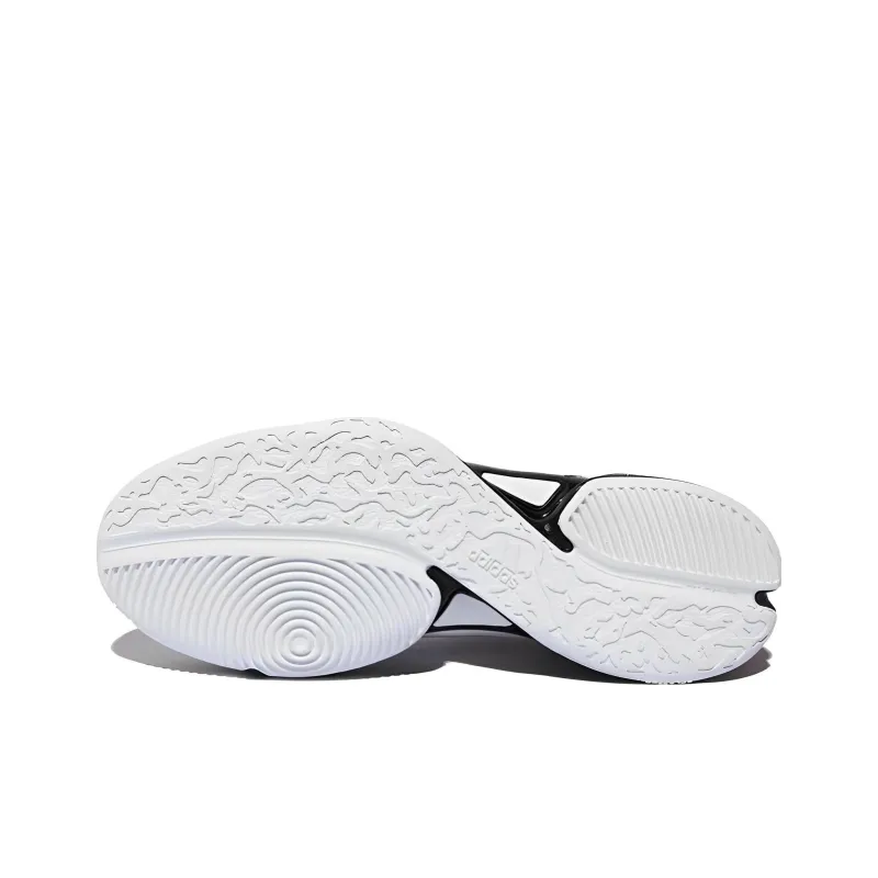 Adidas AdiZero Rose 2 Low Cushioning Wear-Resistant Low-Top Basketball Shoes Men's White-4
