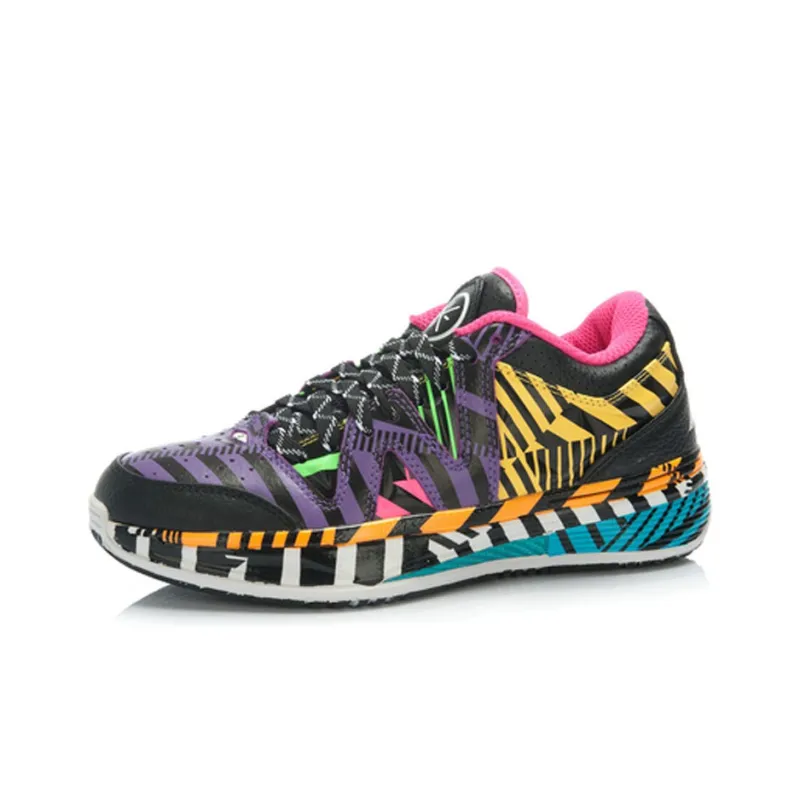 LiNing WOW 2 Way Of Wade 2 Non slip Lightweight Low Top Basketball Shoes Men's Multicolor-1