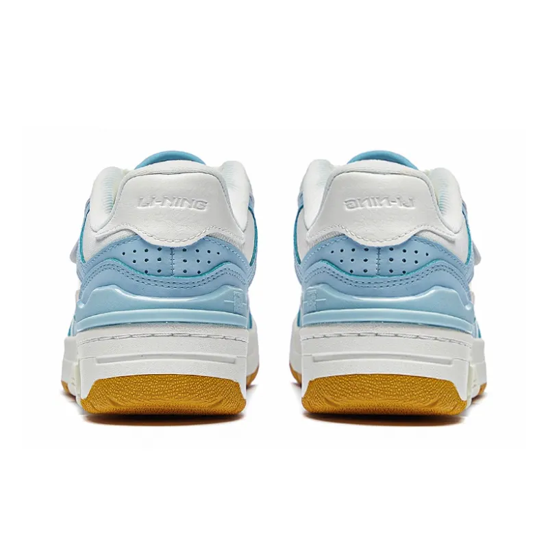 LiNing RSR 101䨻 Low Top Vintage Basketball Shoes Women's Light Ice Blue-3