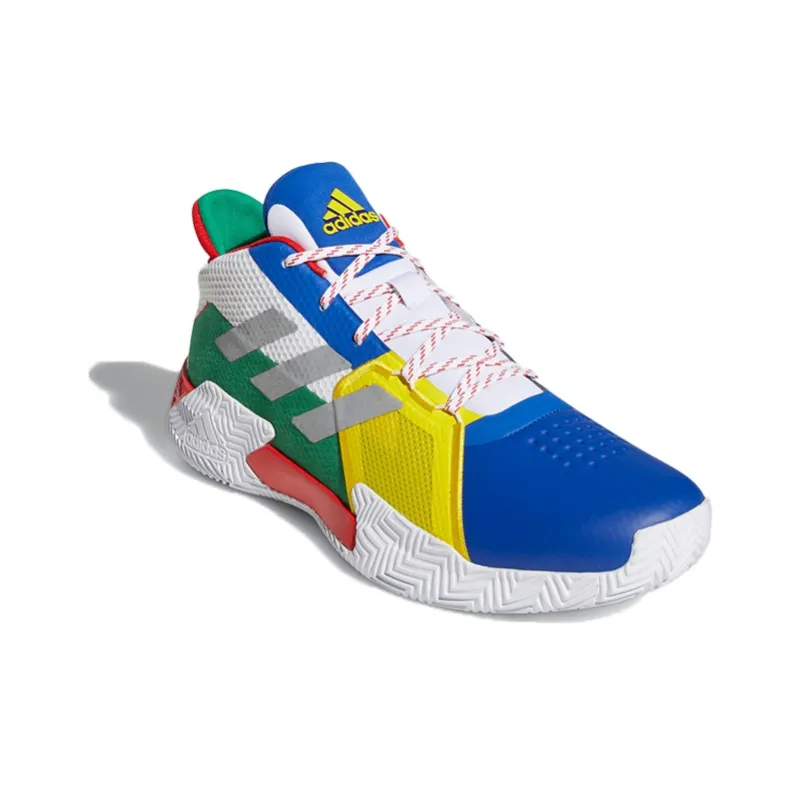 Adidas Court Vision 2.0 Shoes White/Red/Blue-2