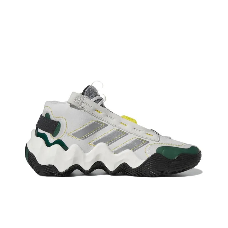 Adidas Exhibit B Candace Parker Mid Grey Team Dark Green Women's-1