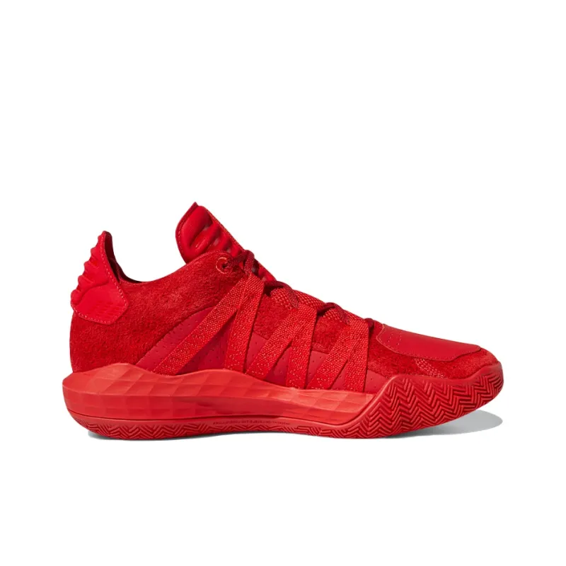 Adidas Dame 6 Leather 'Scarlet'-1
