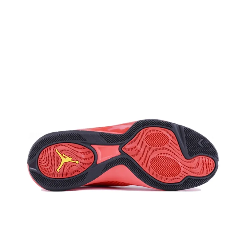 Challenge Red x Jordan CP3 8 Cushioning Anti Slip And Wear Resistant Low Top Performance Basketball Shoes Men's Red-4