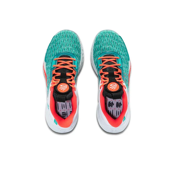Under Armour Curry Flow 9 White Neptune-3