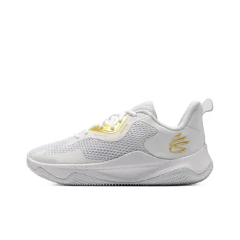Under Armour Curry 3 Hovr Splash 'White Metallic Gold'