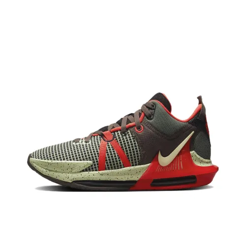 Nike LeBron Witness 8 Bright Crimson Alligator