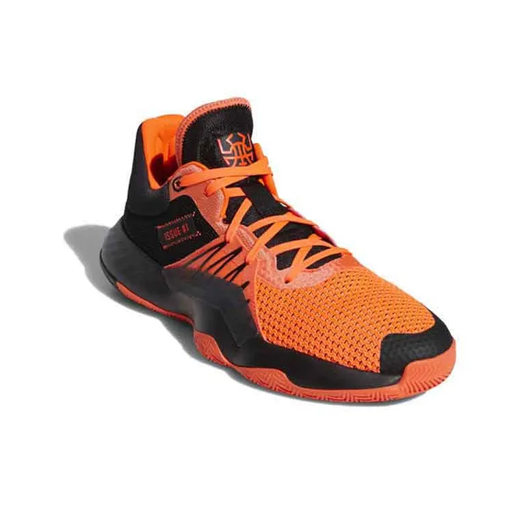 Adidas D.O.N. Issue #1 Core Black Solar Red-2