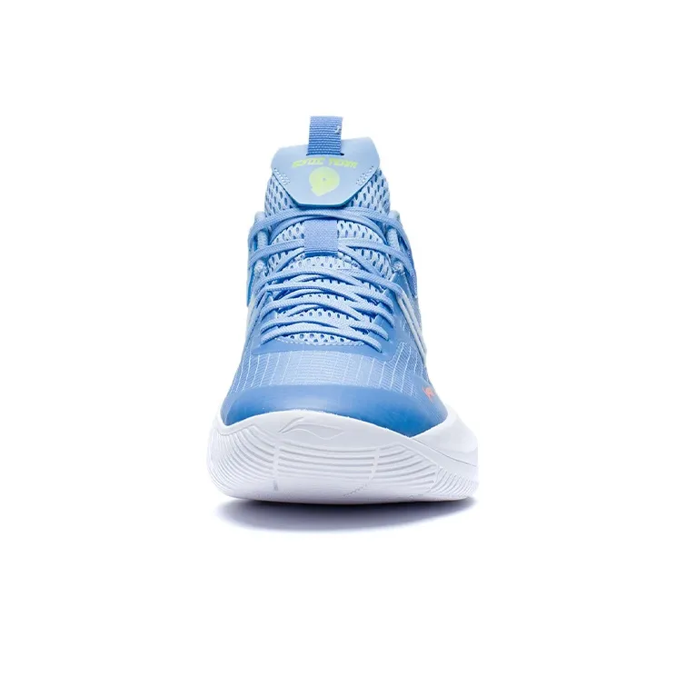 LINING SONIC Team LOW Basketball Shoes Men Low Top Aurora Blue-4