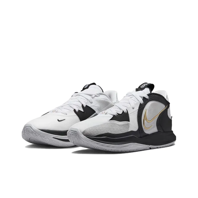 Nike Kyrie Low 5 EP 'White Black Metallic Gold'-2