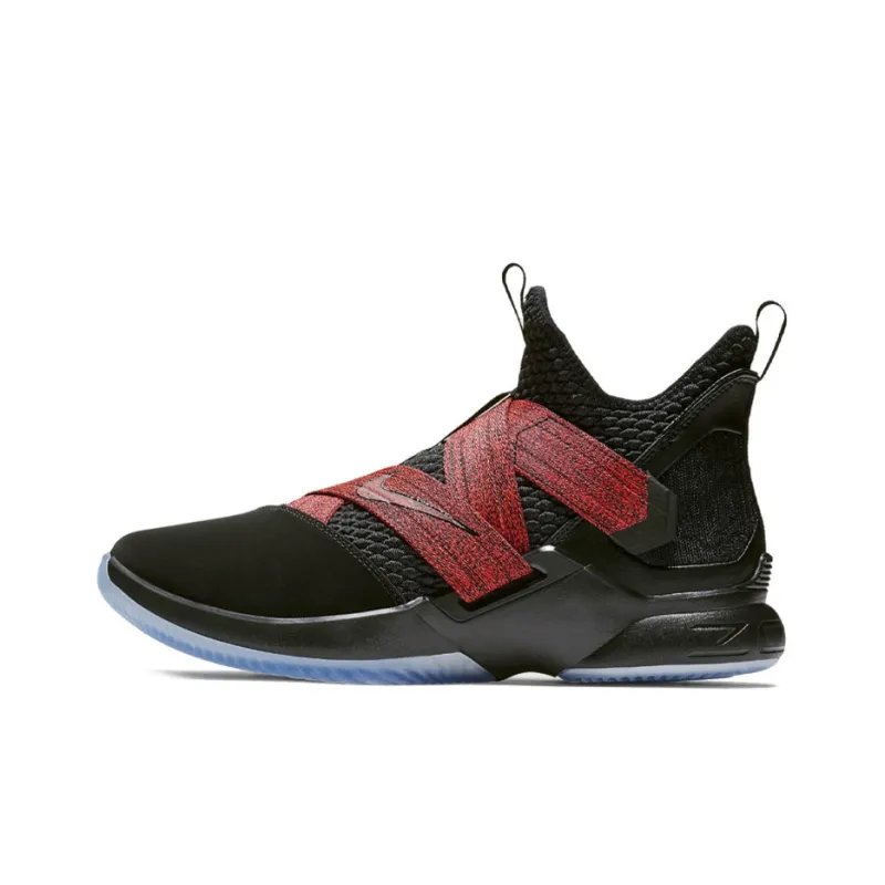 Nike LeBron Zoom Soldier 12 Black Red-0