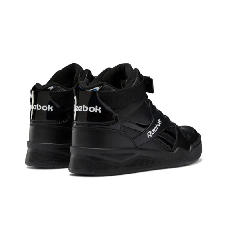 Reebok Royal BB4500 Hi Strap Breathable Cushioning Wear-Resistant High-Top Basketball Shoes Women's Black-4