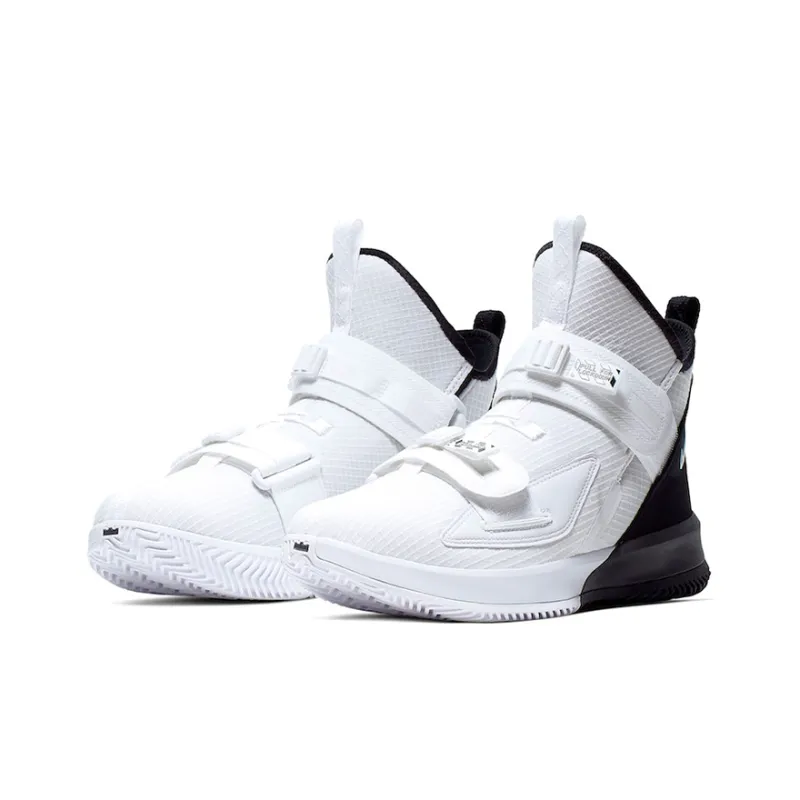 Nike LeBron Solder 13 Essential White Black-2