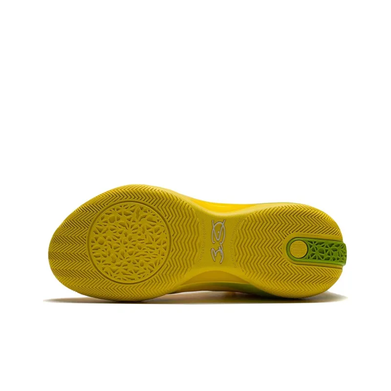 LiNing Shadow 3 Cushioning Anti Slip And Wear Resistant Low Top Basketball Shoes Men's Kiwi Yellow Summer-6
