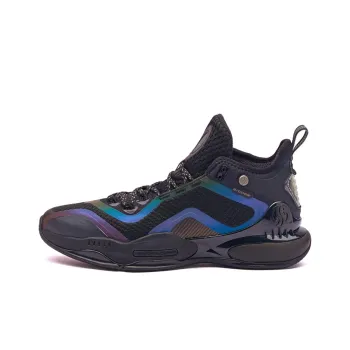 361° AG 2 Aaron Gordon AG2 Anti Slip Wear Resistant Mid Top Basketball Shoes Obsidian Black