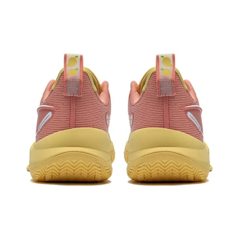 LINING Super Light V2 Basketball Shoes Men Low Top Yellow/Pink-3