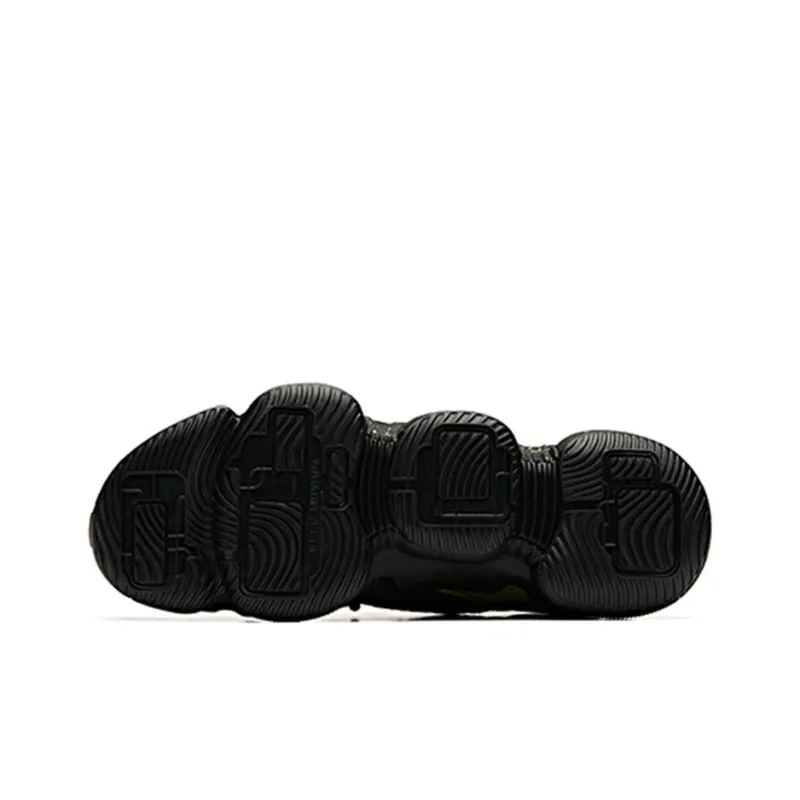 Anta Shock Absorbers With Slip Resistant And Abrasion Resistant Properties Low Top Basketball Shoes Men's-5