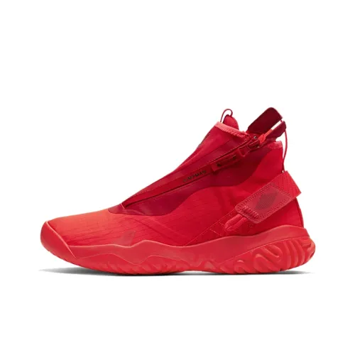 Jordan Proto React Basketball Shoes Men High-Top Red