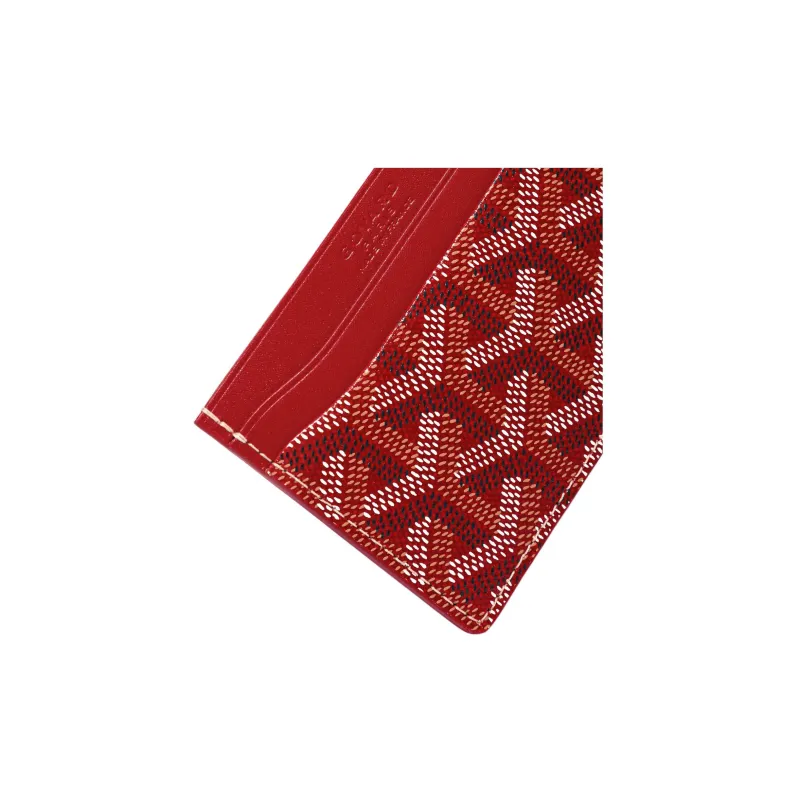 GOYARD Saint Sulpice Card Holder Red-8