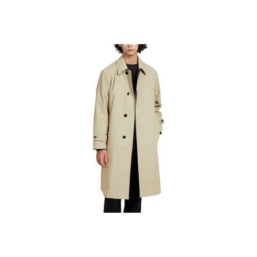 UNITED ARROWS Trench Coats Men Beige