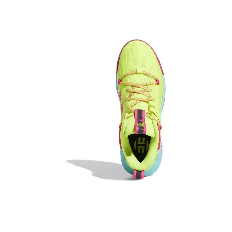 Adidas Harden Stepback 3 Solar Yellow Shock Pink-4