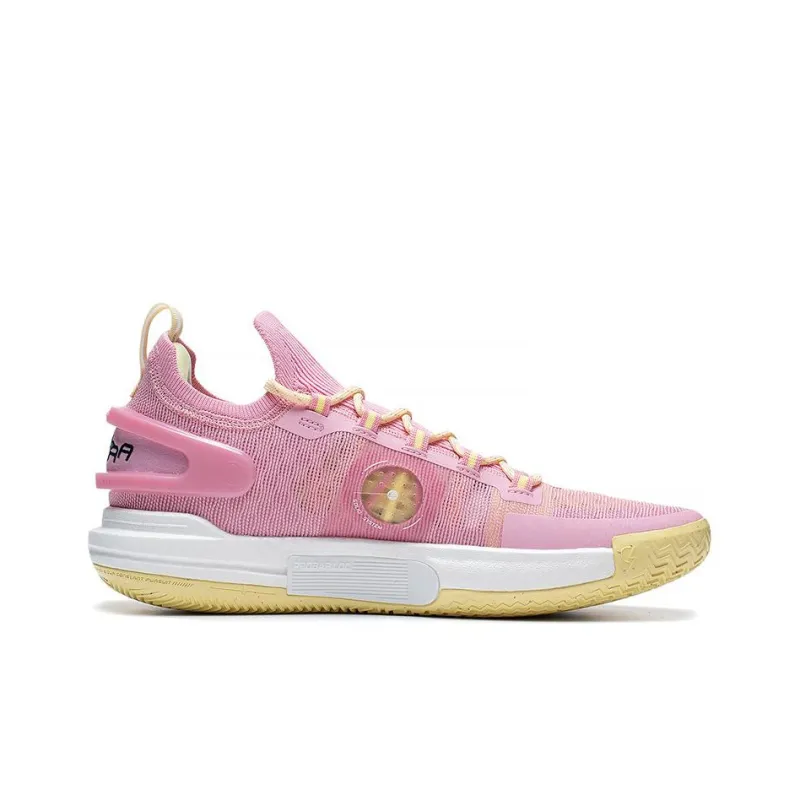 LiNing Speed 9 Ultra Low Cushioning Anti Slip And Wear Resistant Low Top Basketball Shoes Men's Pink-1